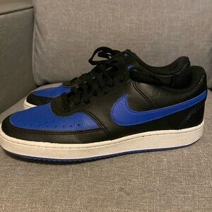 Nike Court Vison Low Game Royal Blue Black , size 8